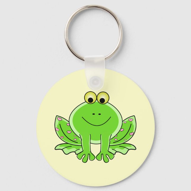 Lieblicher Frog Schlüsselanhänger (Vorderseite)