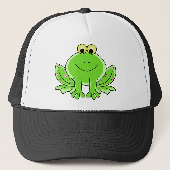 Lieblicher Frog Truckerkappe (Vorderseite)