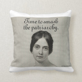 Lieblicher Funny Feminist Vintag Smash the Patriar Kissen