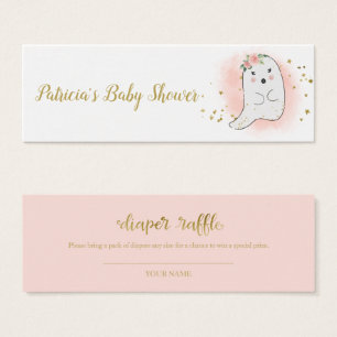 Lieblicher Ghost Halloween Baby Duschdusche Windel