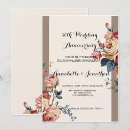 Lieblicher Hochzeitstag Einladung