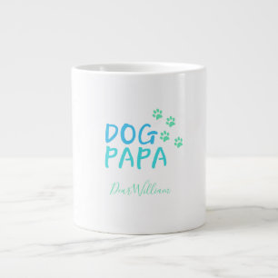 Lieblicher Hund Papa Riesenkaffee Tasse