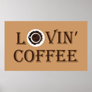Lieblicher Kaffee Poster