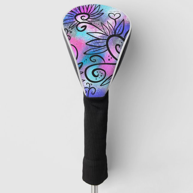 Lieblicher kleiner Vogel Golf Headcover (Vorderseite)
