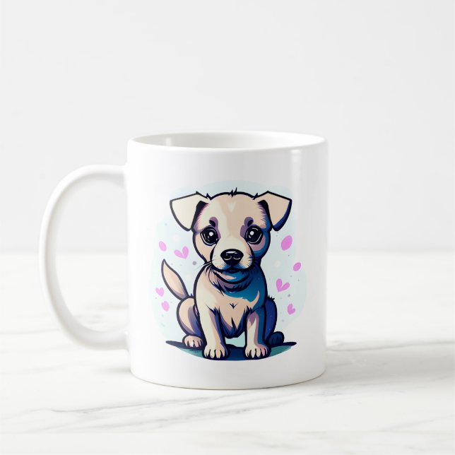 Lieblicher Labrador Kaffeetasse (Links)