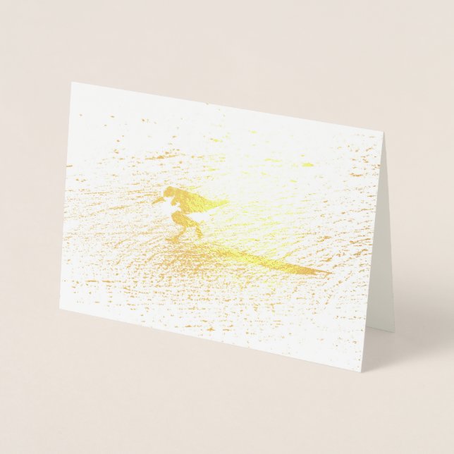 Lieblicher Lesser Sandplover Folienkarte (Vorderseite)