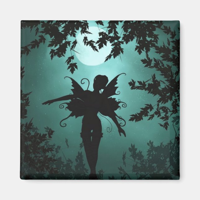 Lieblicher Märchenmagnet Magnet (Vorne)