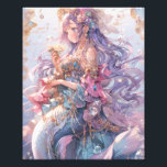 Lieblicher Pop Anime Mermaid Fotodruck<br><div class="desc">Dieses hübsche Pop Anime Mermaid Foto Printmedien perfekt für Papa,  Mama,  Kinder.</div>