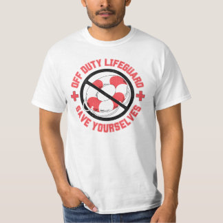 Lieblicher Rettungsschwimmer Rette T-Shirt