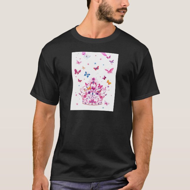 Lieblicher Schmetterling T-Shirt (Vorderseite)