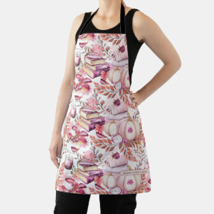 Lieblicher Shabby Chick Herbst Muster Schürze