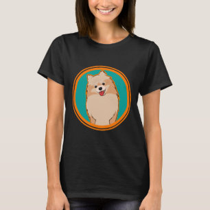 Lieblicher Spitz Niedlich Hund T-Shirt