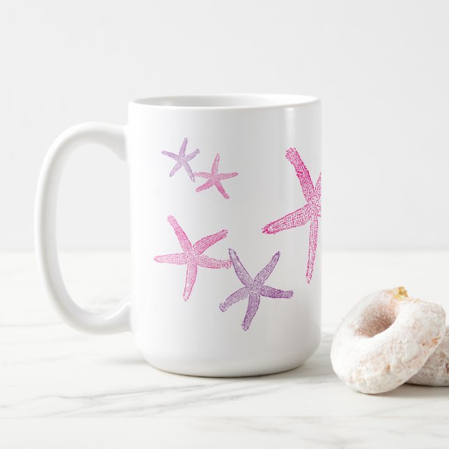 Lieblicher Starfish Kaffeetasse (Mit Donut)
