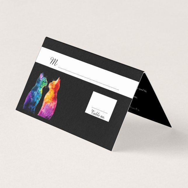 Lieblicher Text auf der Rückseite Eine Regenbogen- (Vorderseite)