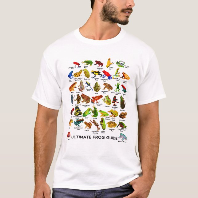 Lieblicher Ultimate Frog Guide Funny Frog Lover Fr T-Shirt (Vorderseite)