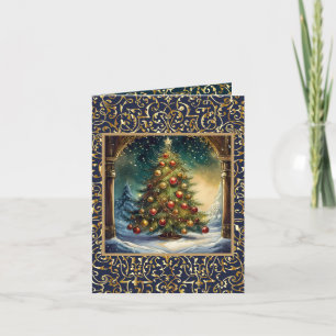 Lieblicher Weihnachtsbaum Karte