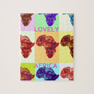 LIEBLICHES AFRIKA PUZZLE