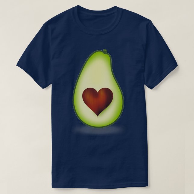Liebliches Avocado T-Shirt (Design vorne)