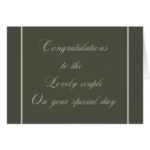 Liebliches Hochzeitspaar