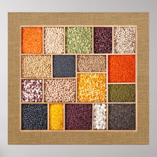 Liebliches Leguminosen-Poster - SRF Poster (Vorne)