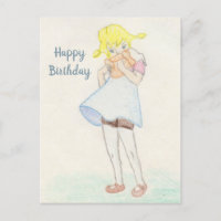 Liebliches Mädchen mit Teddybär