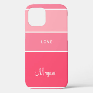 Liebliches Rosa-Gradient - Handyhülle für Sie iPhone 12 Hülle
