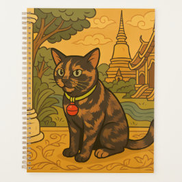 Liebliches Siam Cat Notebook Planer