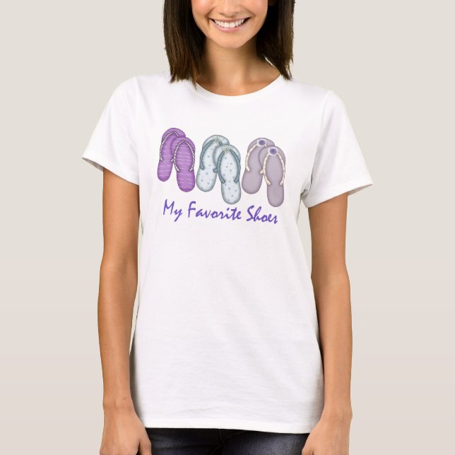 Liebling beschuht T-Shirt (Vorderseite)