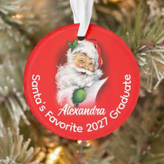 Lieblings-Absolventenklasse von Santa 2026 Ornament