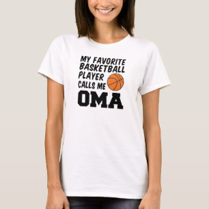 Lieblings-Basketball-Spieler ruft mich Oma T-Shirt