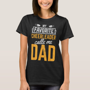 Lieblings-Cheerleader nennt mich Dad Cheerleading T-Shirt