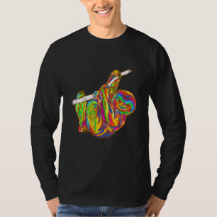 Lieblings-Dschungel, farbenfrohe Schlampe T-Shirt