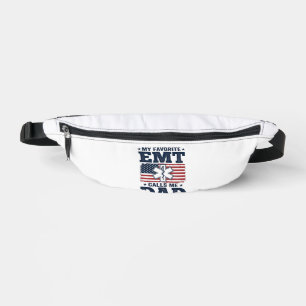 Lieblings-EMT nennt mich Dad Vintage-Patriotismus- Bauchtasche