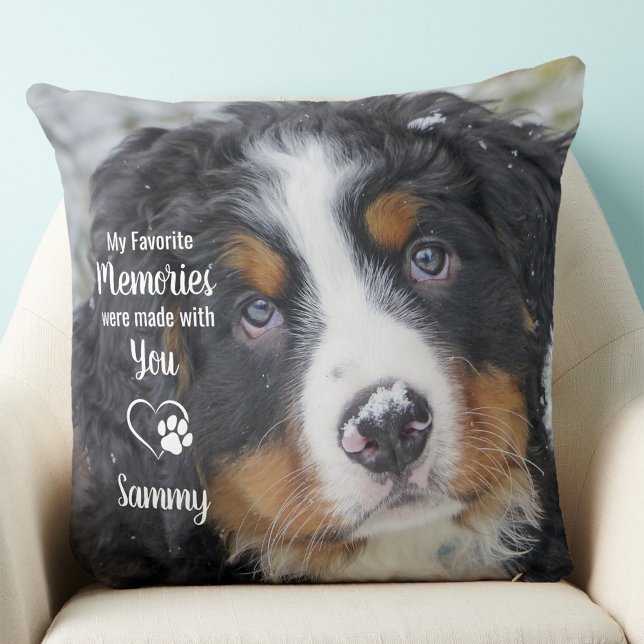 Lieblings-Erinnerungen Hund Lover Pet Loss Pet Mem Kissen (Von Creator hochgeladen)