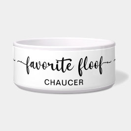 Lieblings-Floß-Niedliche Katze Napf