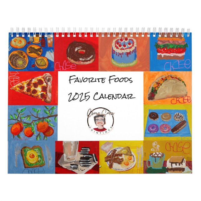 Lieblings-Foods-Kalender Kalender (Titelbild)