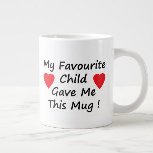 Lieblings-Kind Jumbo-Tasse