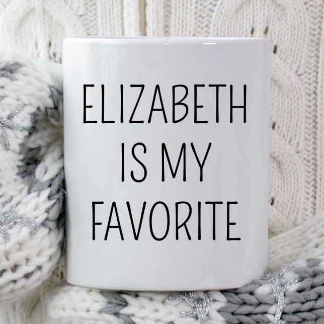 Lieblings-Kind Personalisierte Mama Mütter Tagesge Tasse (Von Creator hochgeladen)