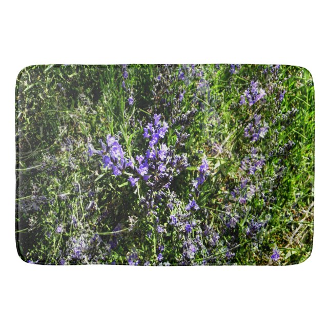 Lieblings-Lavendel...... Badematte (Vorderseite)