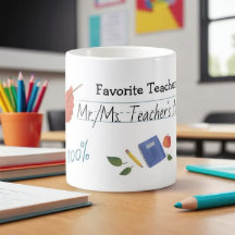 Lieblings-Lehrer personalisieren