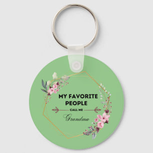 Lieblings-Leute nennen mich Oma-Schlüsselanhänger Schlüsselanhänger