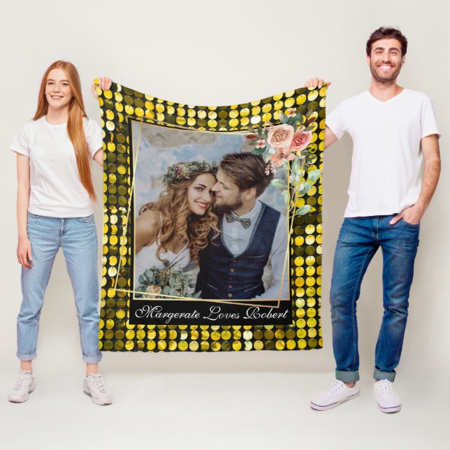 Lieblings-Person I Liebe Sie Foto Fleece Blanket (Beispiel)