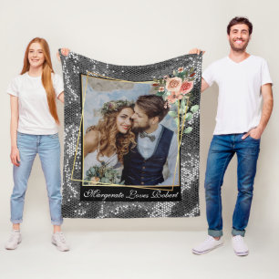 Lieblings-Person I Liebe Sie Foto Fleece Blanket