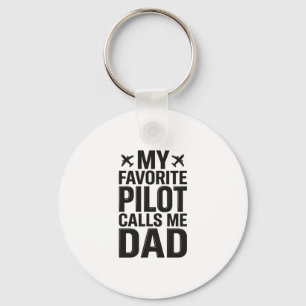 Lieblings-Pilot nennt mich Dad Vintage-Flugzeug-Sh Schlüsselanhänger