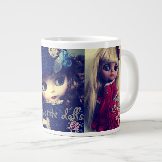 Lieblings-Puppen Jumbo-Tasse (Vorderseite Rechts)