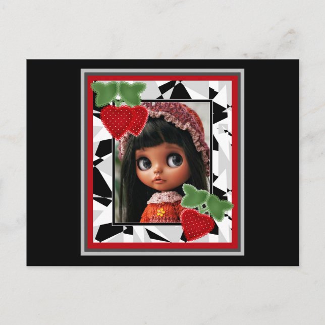 Lieblings-Puppen, Puppen Blythe-Puppe Postkarte (Vorderseite)