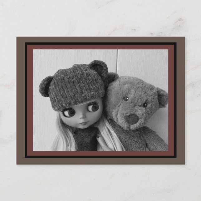 Lieblings-Puppen, Puppen Blythe-Puppe Postkarte (Vorderseite)