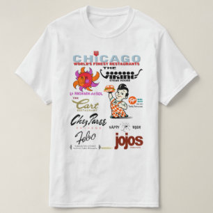 Lieblings-Restaurants in Chicagoland, v2. T-Shirt