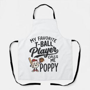 Lieblings-T-Ball-Spieler nennt mich Opa-Shirt-Desi Schürze