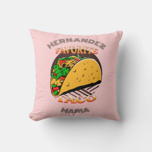 Lieblings-Taco,Coole Lieblingsnahrungsmittel perso Kissen
